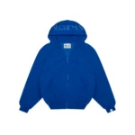 your fear of looking stupid is holding you back one-size zip-up blue