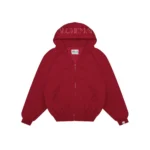 your fear of looking stupid is holding you back zip-up red